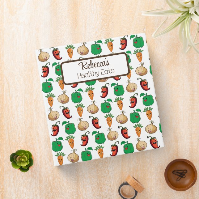 Smiling Veggies Recipe Binder (In Situ)