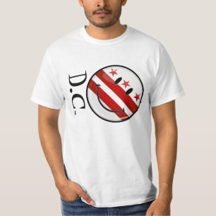 Smiling Washington DC Flag T-Shirt