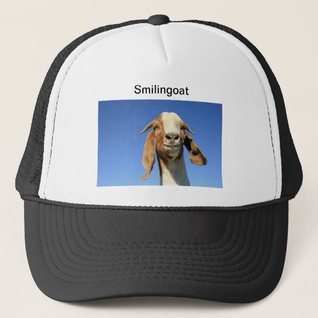 Smilingoat Trucker Hat (Front)