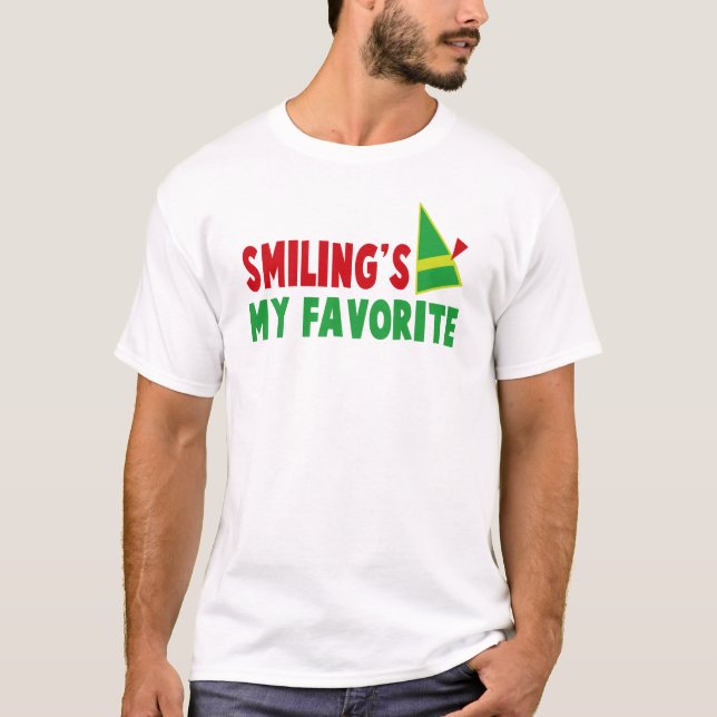 SMILING'S MY FAVORITE T-Shirt (Front)