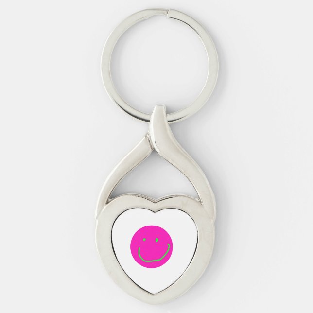 smilleeeeeeeeeee keychain (Front)