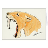 Smilodon Roar (Front Horizontal)