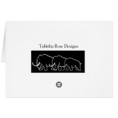 Smilodon (Saber-tooth) Cards (Back Horizontal)
