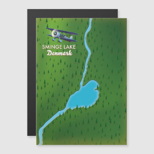 Sminge Lake Denmark travel map