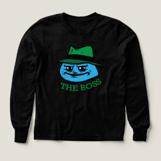 smirking cartoon boss Tri-Blend shirts