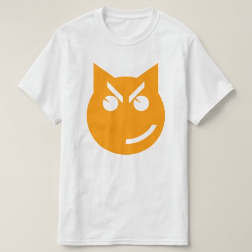 Smirking Emoji Cat T_Shirt