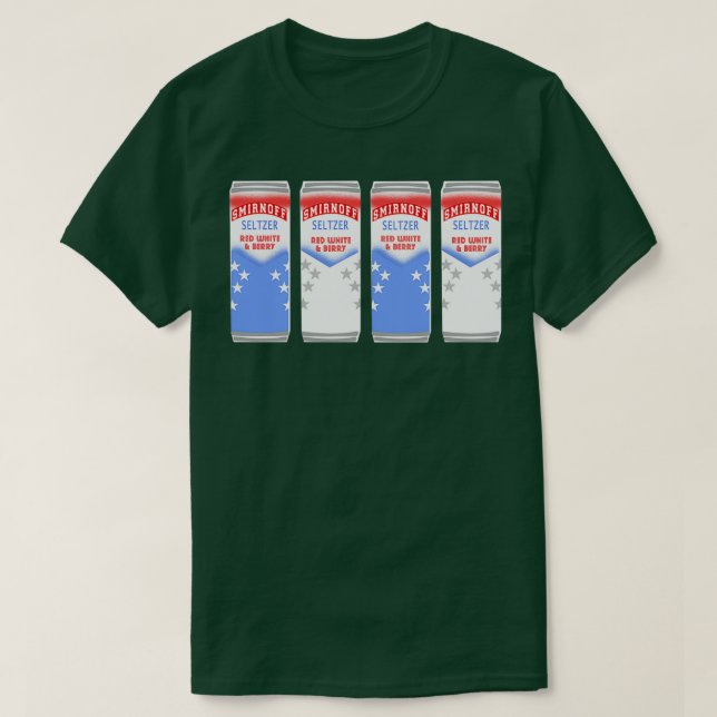 Smirnoff Seltzer Red White Berry T-Shirt (Design Front)