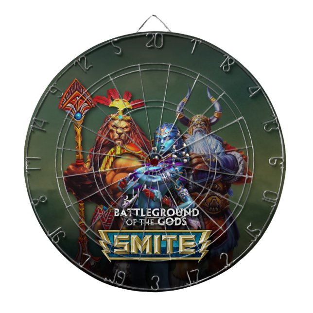 SMITE: Gods Dart Board (Front)