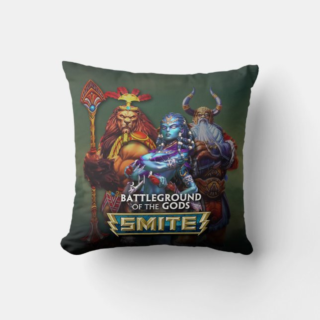 SMITE: Gods Throw Pillow (Front)