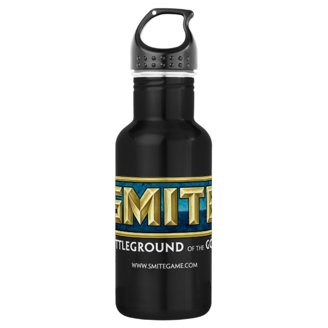 SMITE Logo Battleground of the Gods Water Bottle (Front)