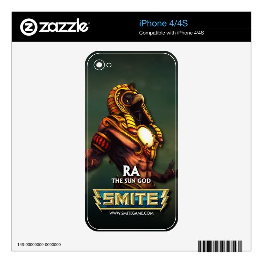 SMITE: Ra, The Sun God Decal For iPhone 4 (Product)