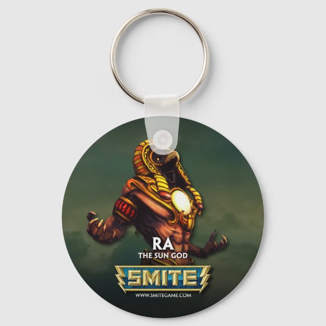 SMITE: Ra, The Sun God Keychain (Front)