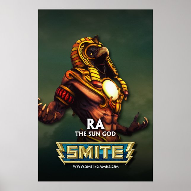 SMITE: Ra, The Sun God Poster (Front)