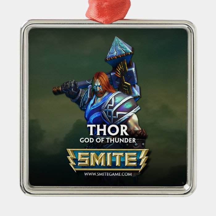 SMITE Thor, God of Thunder Christmas Ornaments