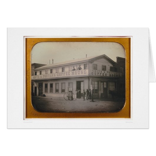 Smith and Porter's coffee house...  (40084) Cards (Front Horizontal)
