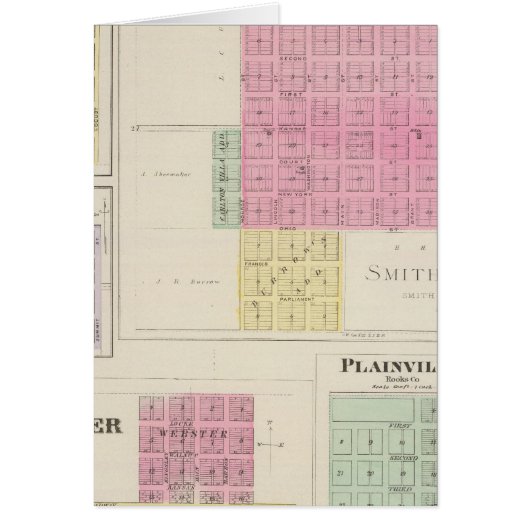 Smith Centre, Gould City, Motor, Webster, Kansas (Front)