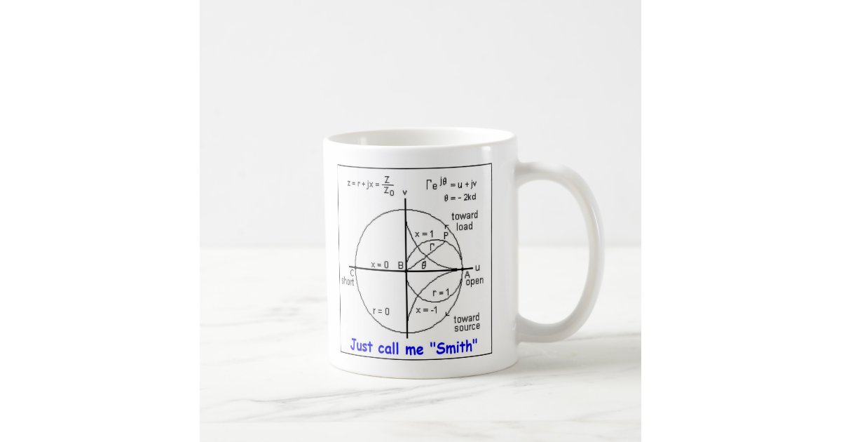 SMITH CHART COFFEE MUG | Zazzle