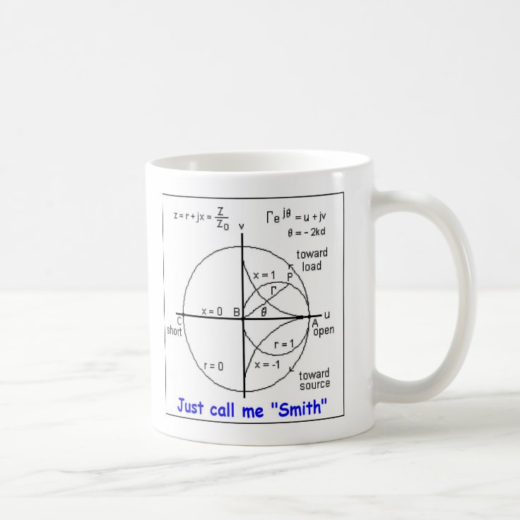 SMITH CHART COFFEE MUG | Zazzle