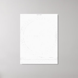 Smith Chart Radio Frequency Engineering Canvas Print