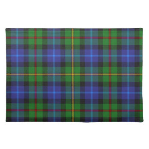 Smith Clan Scottish Tartan Plaid Pattern Cloth Placemat