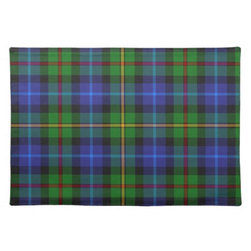 Smith Clan Scottish Tartan Plaid Pattern Cloth Placemat