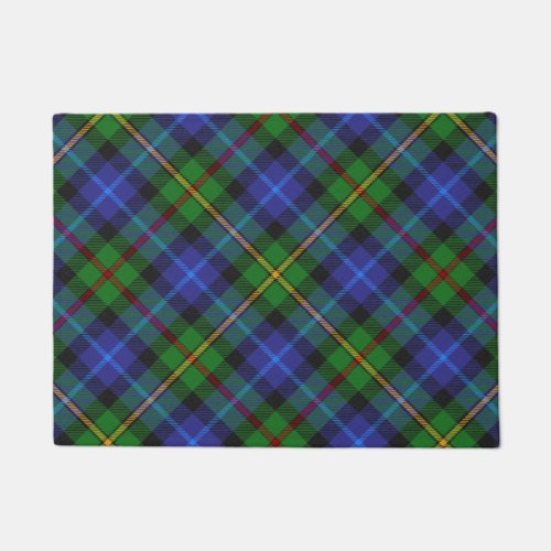 Smith Clan Scottish Tartan Plaid Pattern Doormat