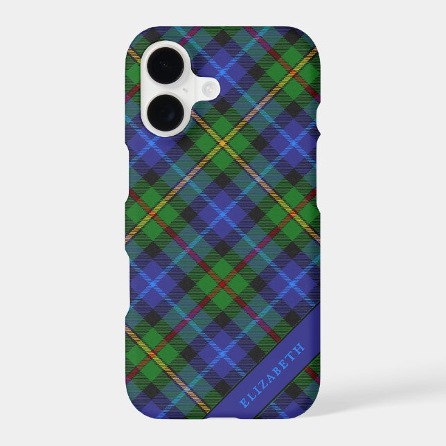 Smith Clan Tartan Plaid Pattern Case-Mate iPhone Case (Back)