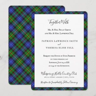Smith Clan Tartan Scottish Plaid Invitation