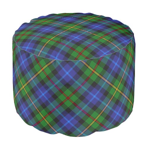 Smith Clan Tartan Scottish Plaid Pouf