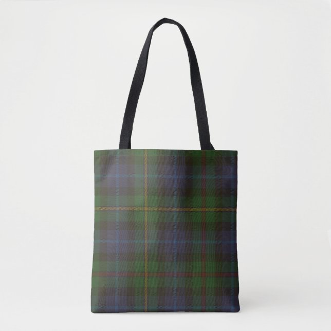 Smith Clan Tartan Tote Bag (Front)