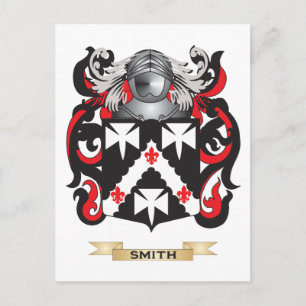 Smith Coat of Arms (Family Crest) Postcard