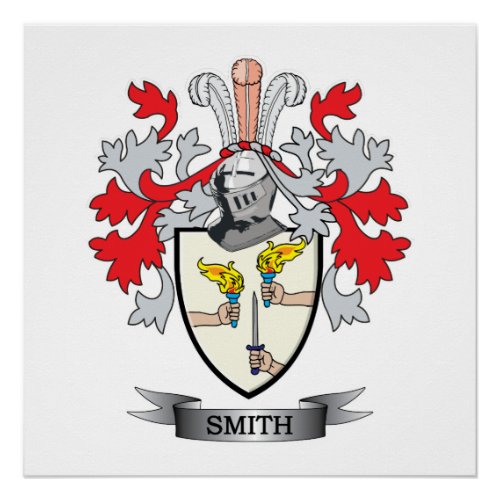 Smith Coat of Arms Poster