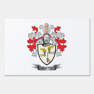 Smith Coat of Arms Yard Sign