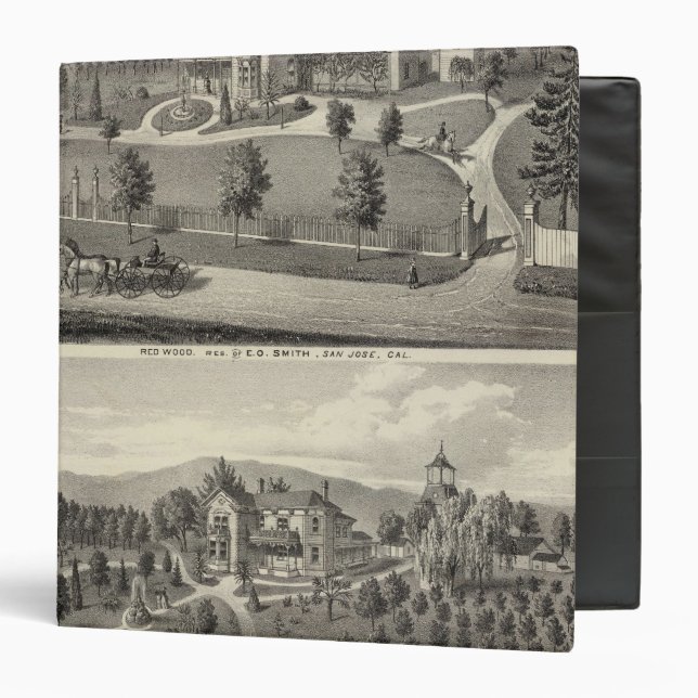 Smith, Evans residences 3 Ring Binder (Front/Inside)