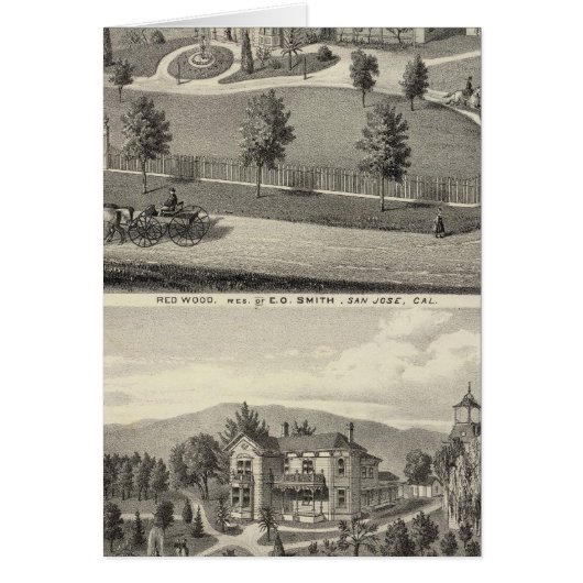 Smith, Evans residences Cards (Front)