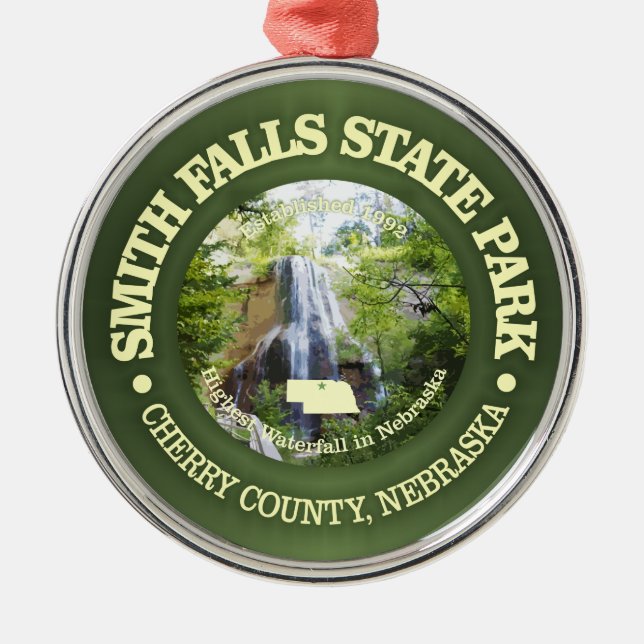 Smith Falls SP Metal Ornament (Front)