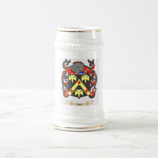Smith Family Crest Heraldry Image to personalize Beer Stein