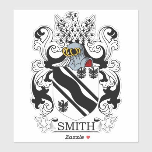 Smith Family Crest Sticker