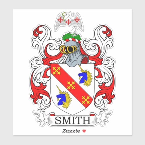 Smith Family Crest Sticker