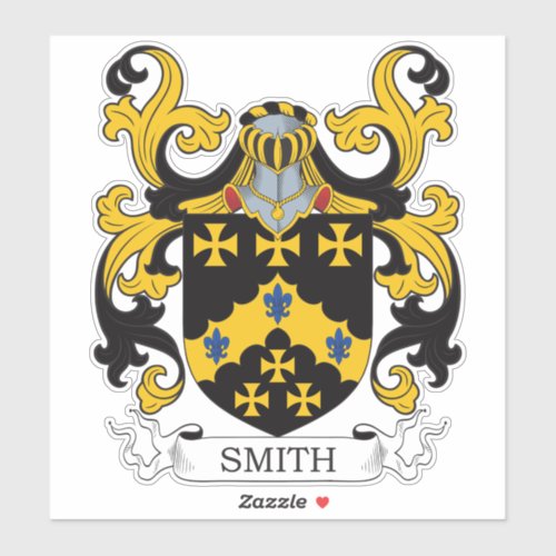 Smith Family Crest Sticker