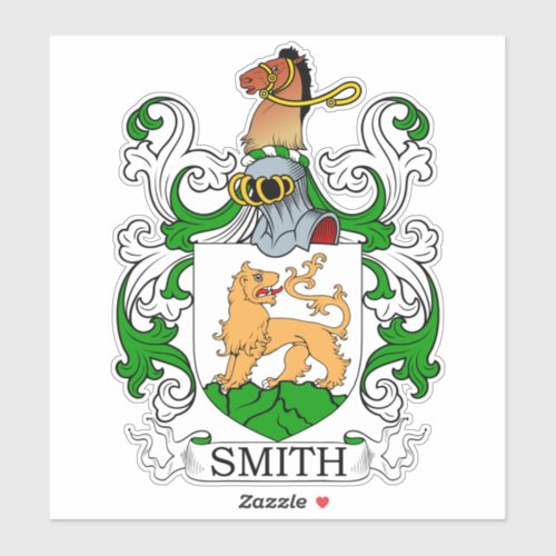 Smith Family Crest Sticker