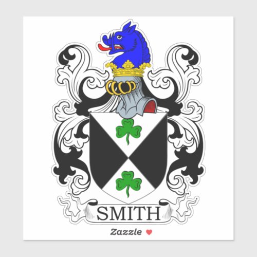 Smith Family Crest Sticker