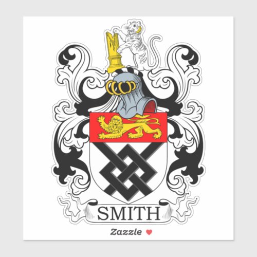 Smith Family Crest Sticker