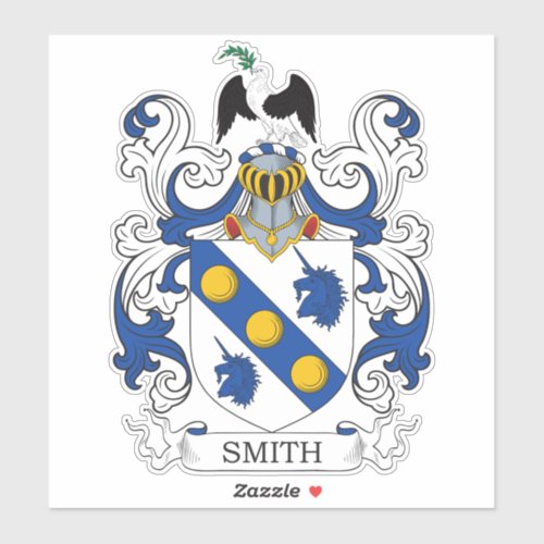 Smith Family Crest Sticker