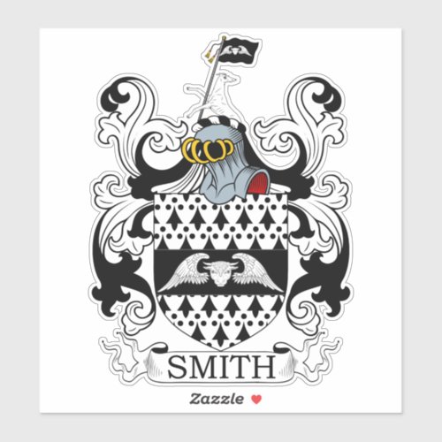 Smith Family Crest Sticker