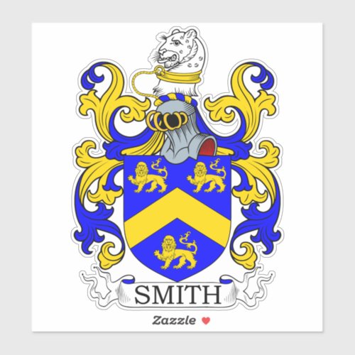 Smith Family Crest Sticker