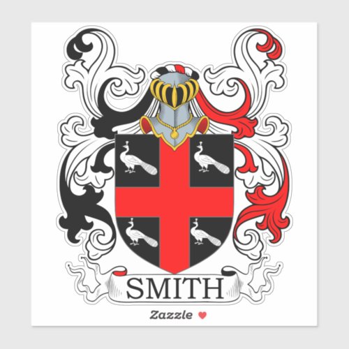 Smith Family Crest Sticker