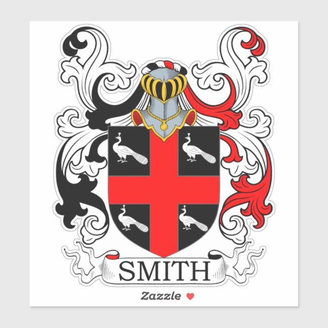 Smith Family Crest Sticker (Sheet)