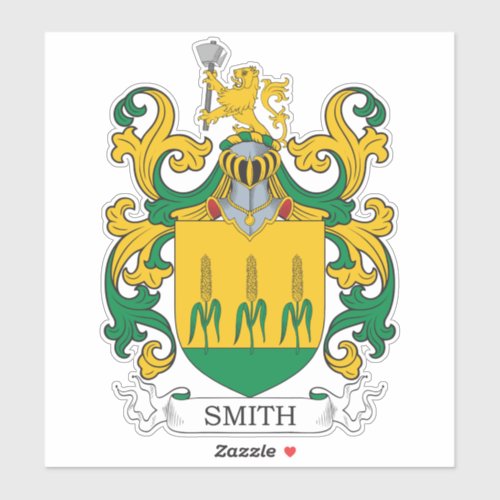 Smith Family Crest Sticker