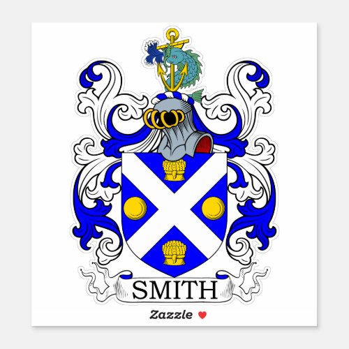 Smith Family Crest Sticker